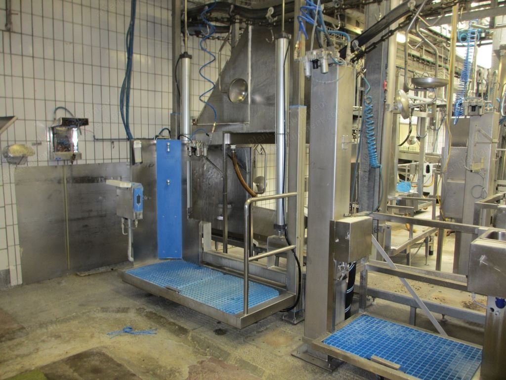 Cattle Slaughter Line, 70 Cows per Hour Capacity