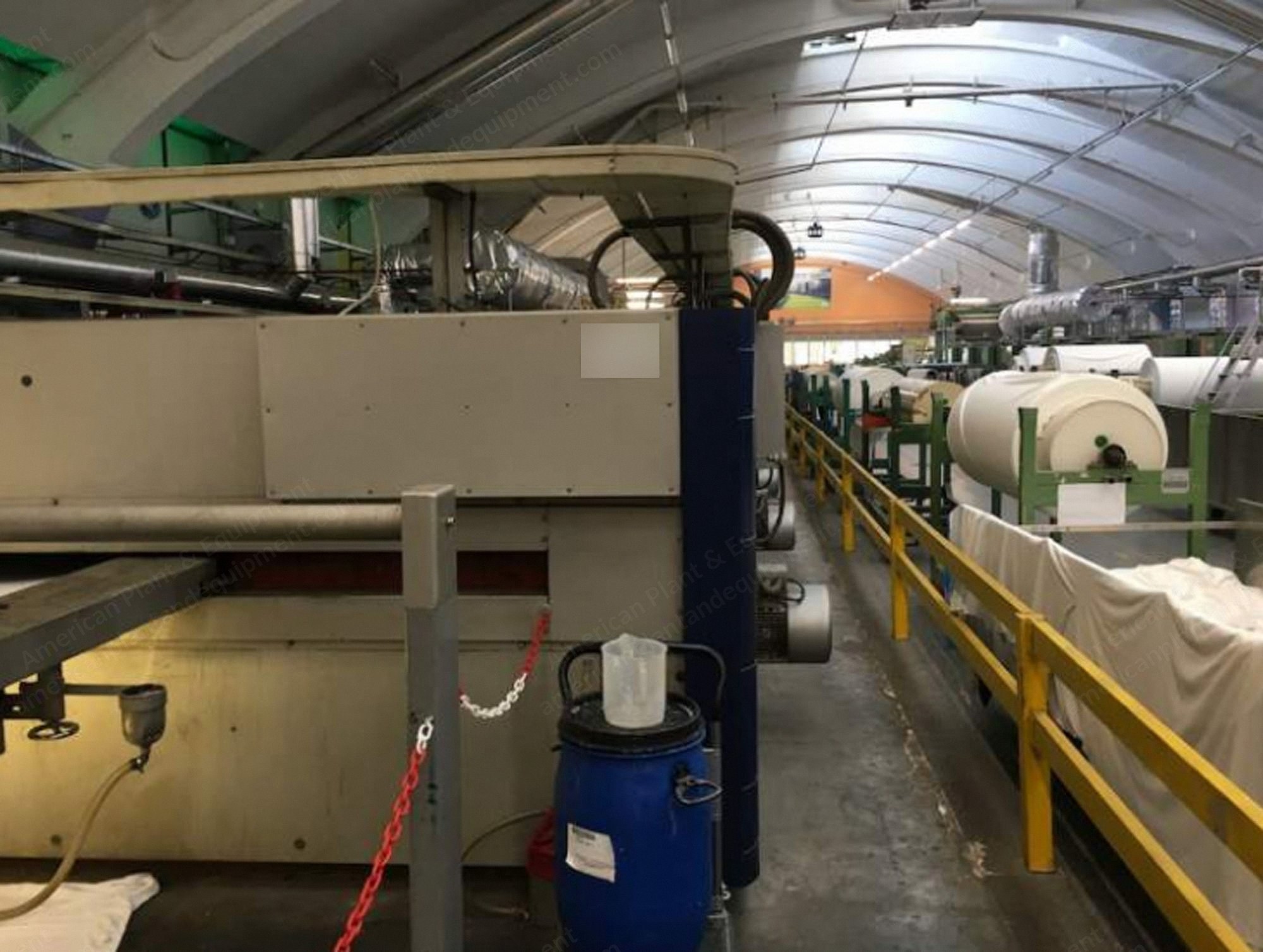 Babcock Stenter, 1999, Working Width 3400mm, 8 Chambers, Thermal Oil Heated