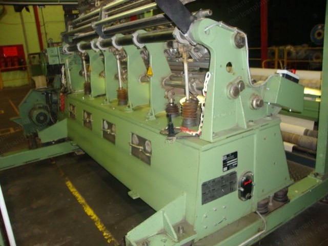 Karl Mayer, KS4FBZ Superpol, 1995, 84" Width, Raschel Towel Warp Knitting Machine