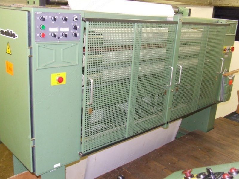 Babcock Artos Stenter, 1997, 1600mm, 5 Bays, Gas-Heated, Clip-Pin Chain