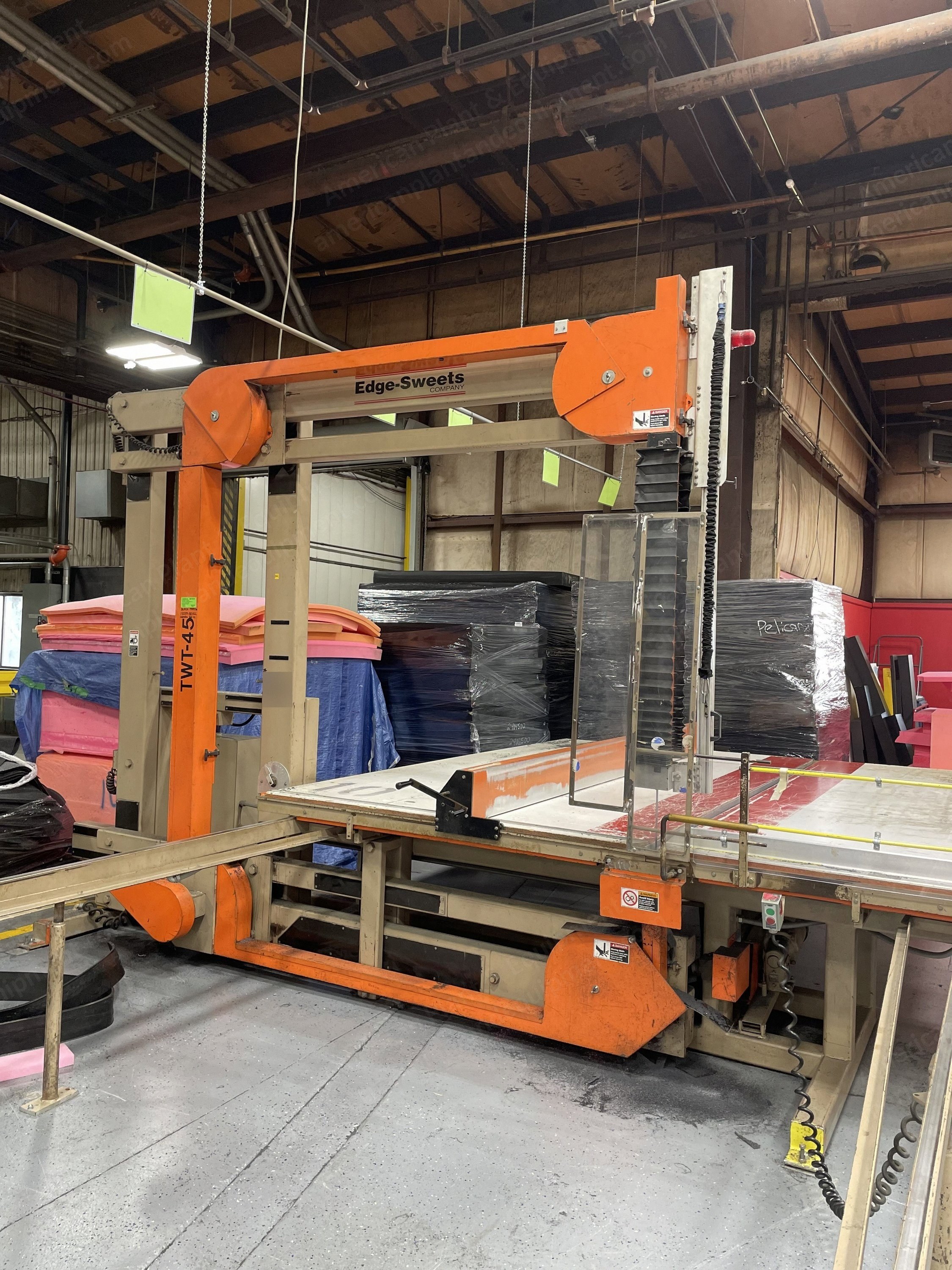Edge Sweets, TWT-T45, Tilt Saw, 59" Cut Width, 128" Cut Length, -45 to +45 Degree Cut