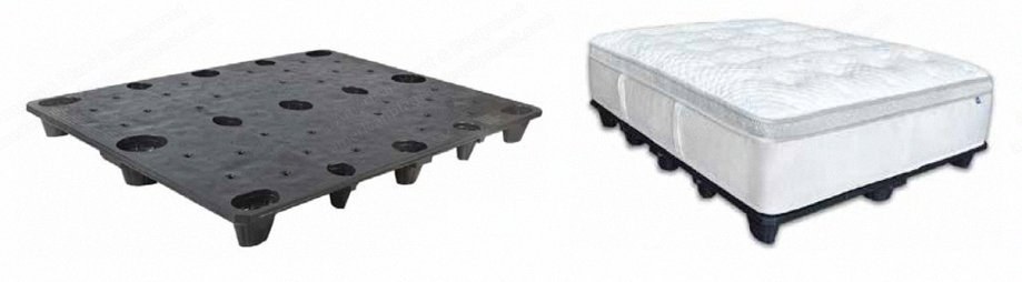NovaStar, Reusable HDPE Mattress Pallets, Nestable, Multiple Sizes Available