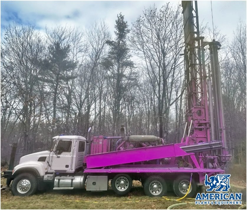 Reichdrill, T690W, 2004, 1070/350 Sullair Compressor, Cat C15 565 HP Deck Engine, Mack CV713 Truck