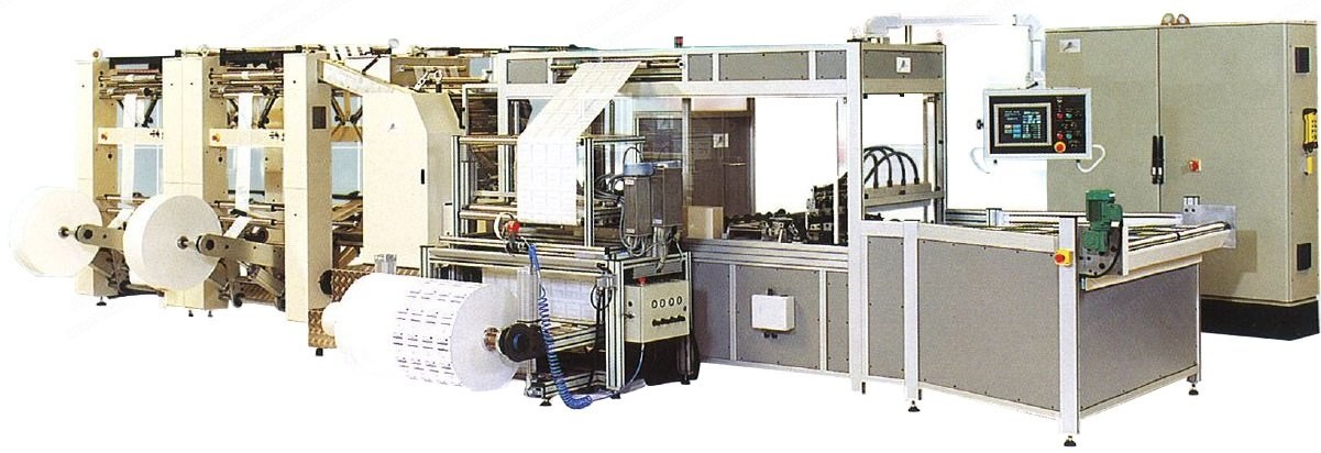 NovaStar, MCA4-EFT, Surgical Gauze Compressing, Folding, and Bagging Machine, 44 cm Width, 4 Tracks