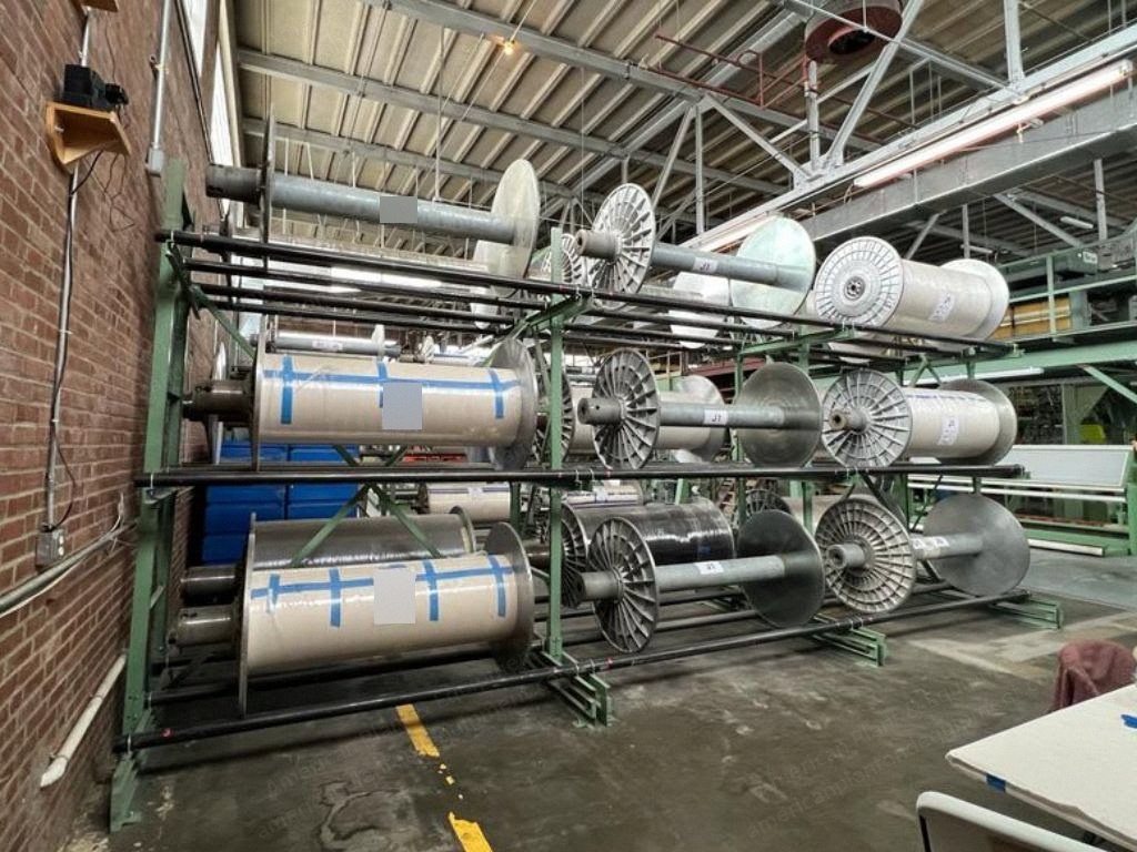 Beam Rack Storage System, 18 Narrow Width Beams Capacity