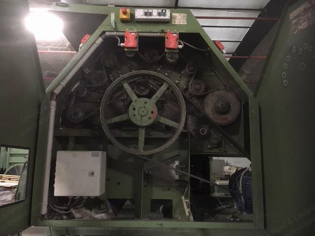 Temafa Carding Willow, 1200mm Working Width, with 1600mm Feeding Box, Steel Roller Belt