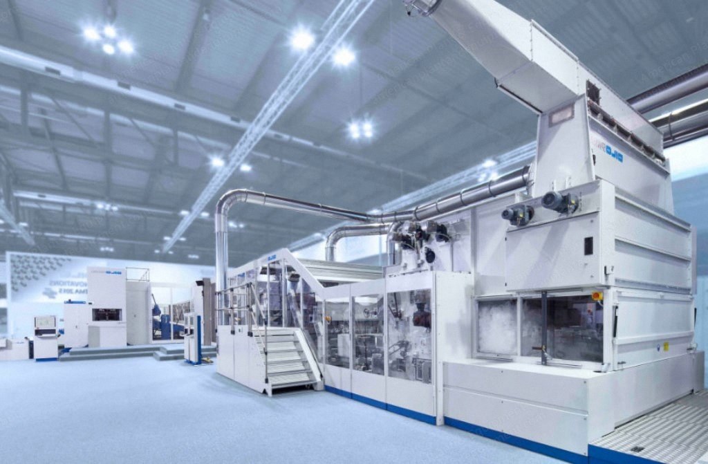 Dilo, Nonwoven Production Plant, PP/PES, 7000mm Max Layering Width