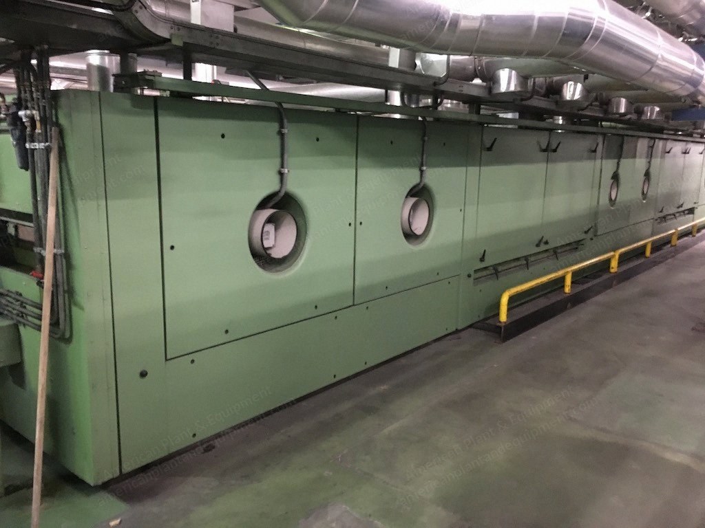 Babcock, Model 1026, 1992, 2000mm Working Width, 8 Chambers, Oil Heated