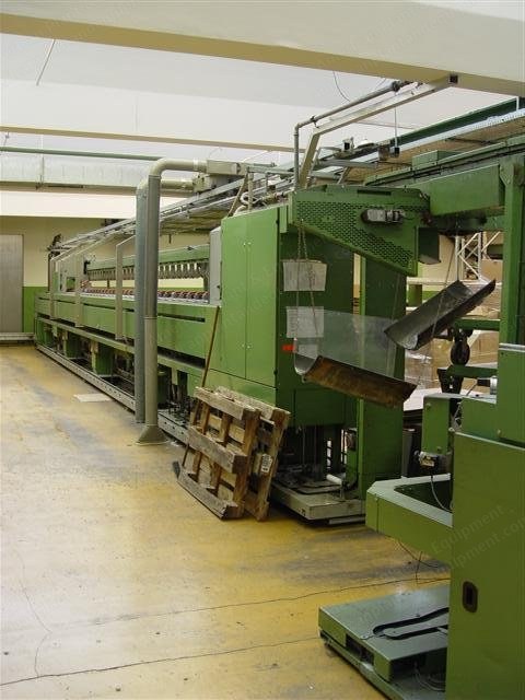 Schlafhorst, Autoconer 238, 1997, 40 Positions, 6" Cylindrical Take-Up, Uster MK-C30-AC 3 Yarn Clearers