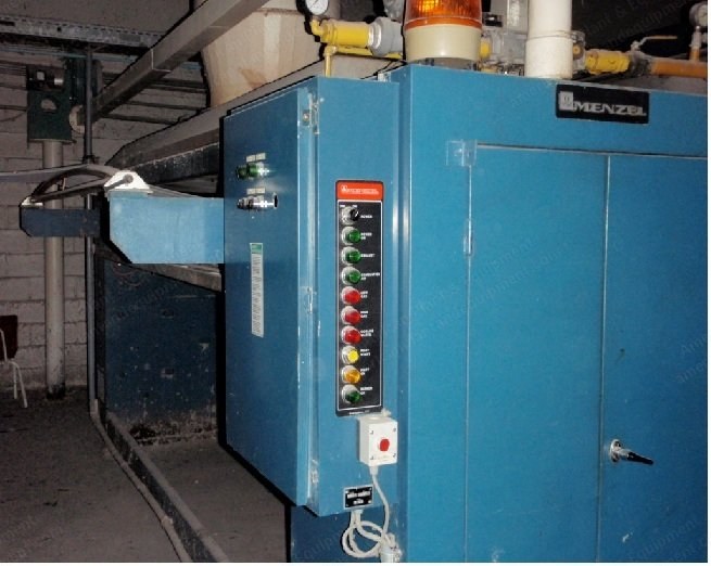 Bruckner Tenter Frame, 2001, 3400mm, 8 Zones, Gas Heated