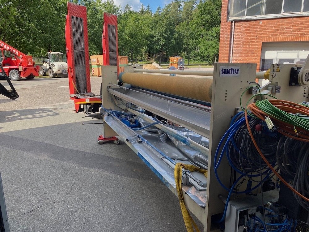 Suchy Nonwoven Printing Machine, 2017, Working Width 3500mm, Speed 80 m/min
