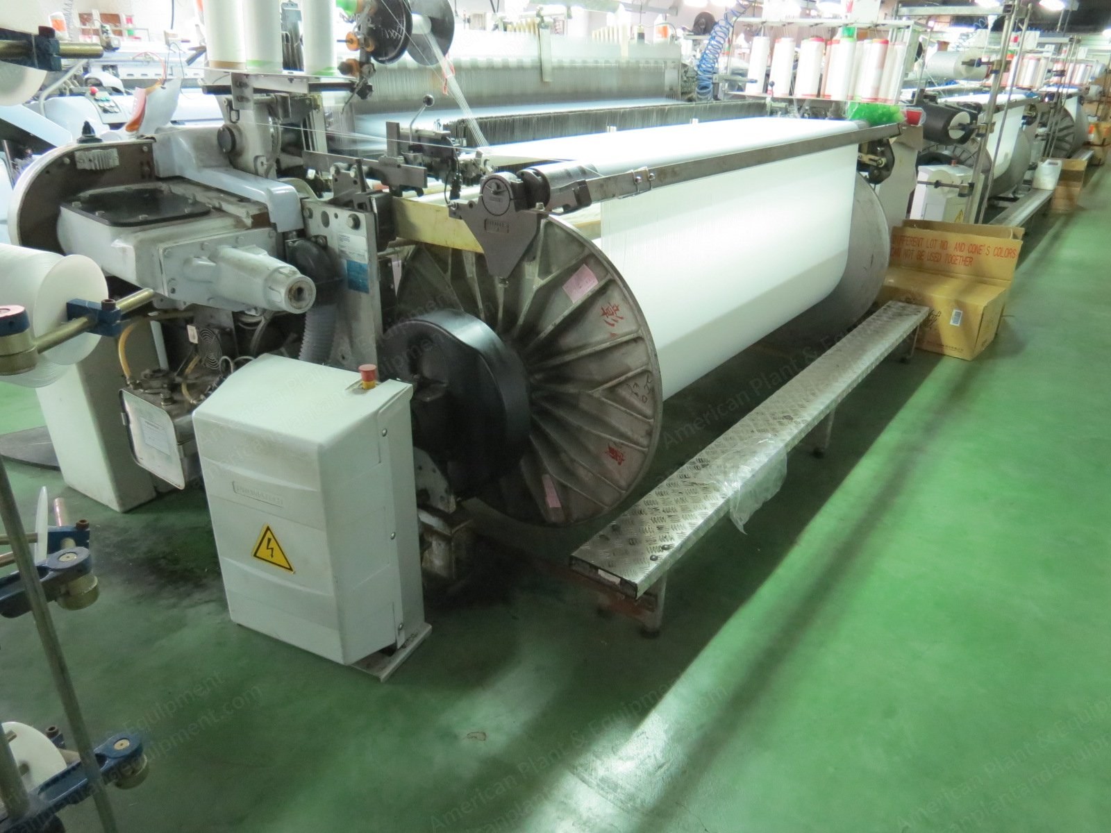 Vamatex, Silver HS, 2007, Rapier Loom, 2200mm, Staubli 2670-B Dobby, 8 Colors