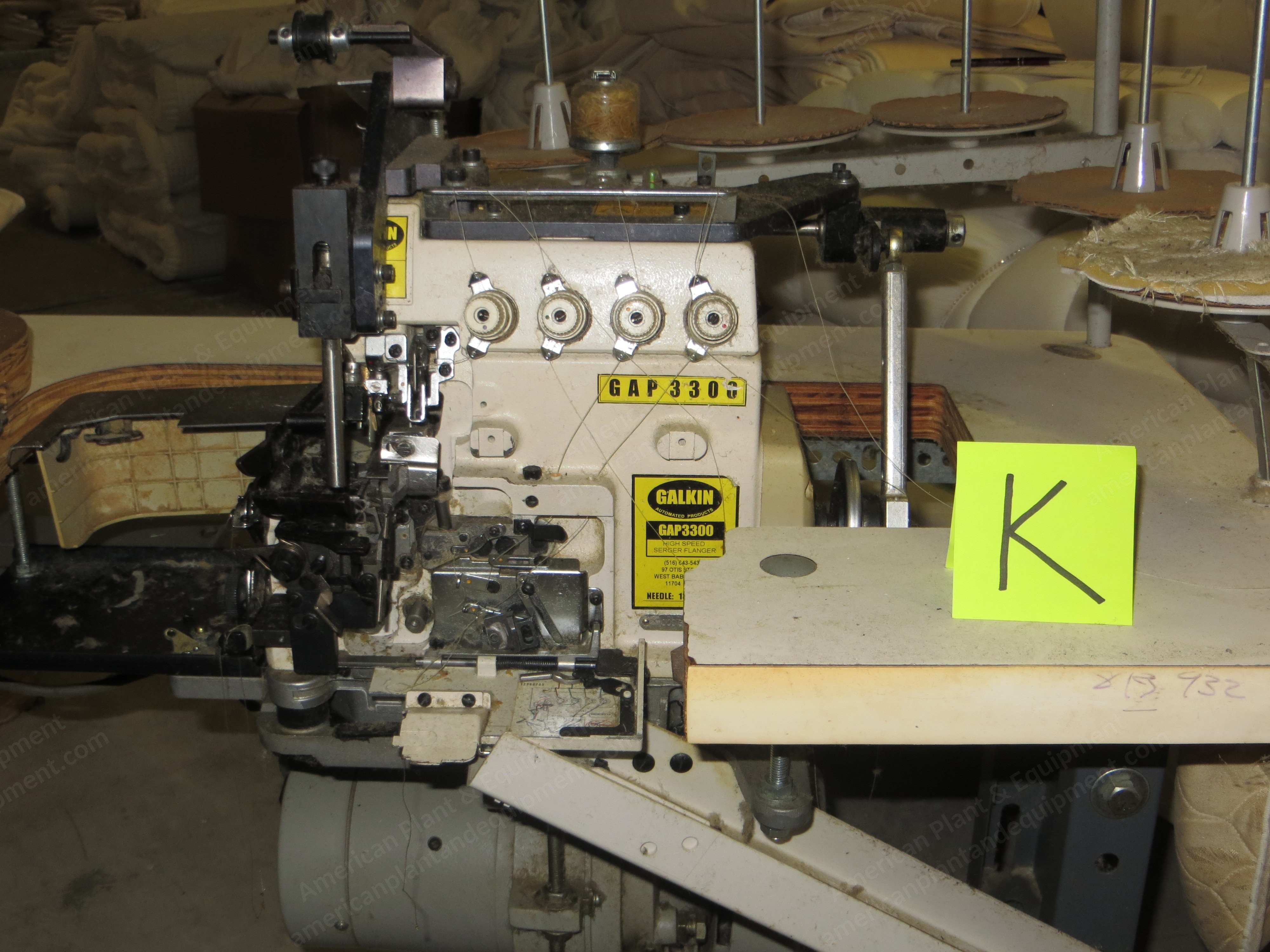 Galkin, GAP3300, Serger Flanger, Needle 135x7