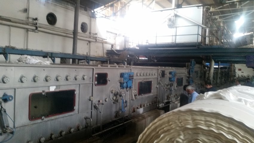 Goller, Continuous Bleaching Plant, 2005, 3200mm Working Width, 3400mm Roller Width, 20 Cylinder Drum Dryer