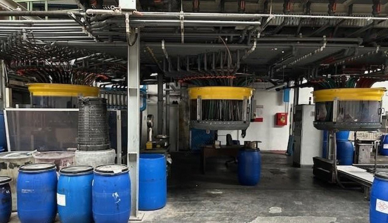 CIR, Colors Kitchen, 1990, with Hydraulic Mixer, CMZ Automatic Mixer, Tubs Washing
