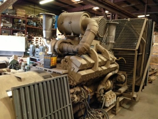 Cummins Diesel Generator, 750kW, 938 kVA, 1800 RPM, 480/277V