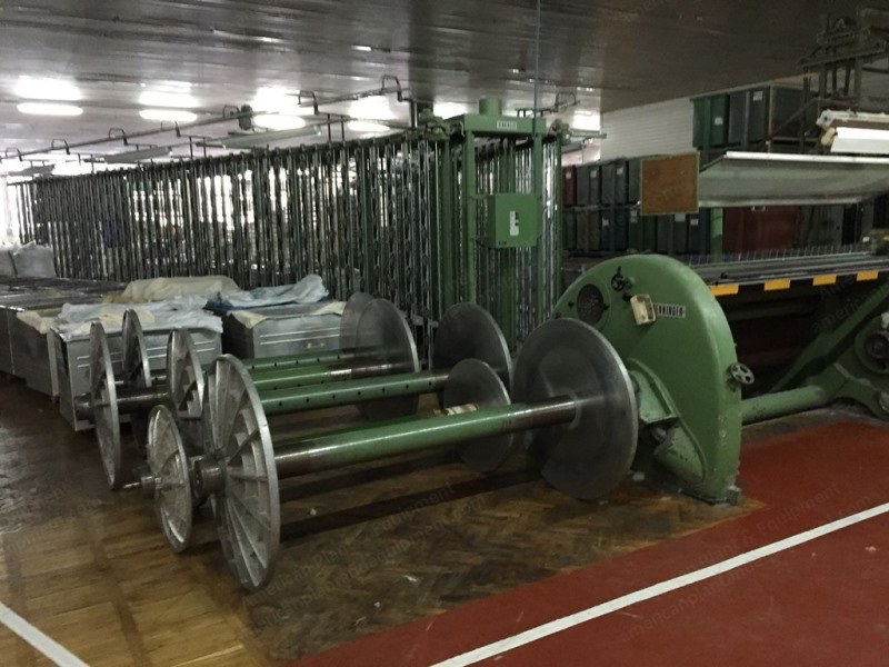 Benninger, 97126 FB, 1978, Direct Warping Machine, Width 2200mm, 704 Creel