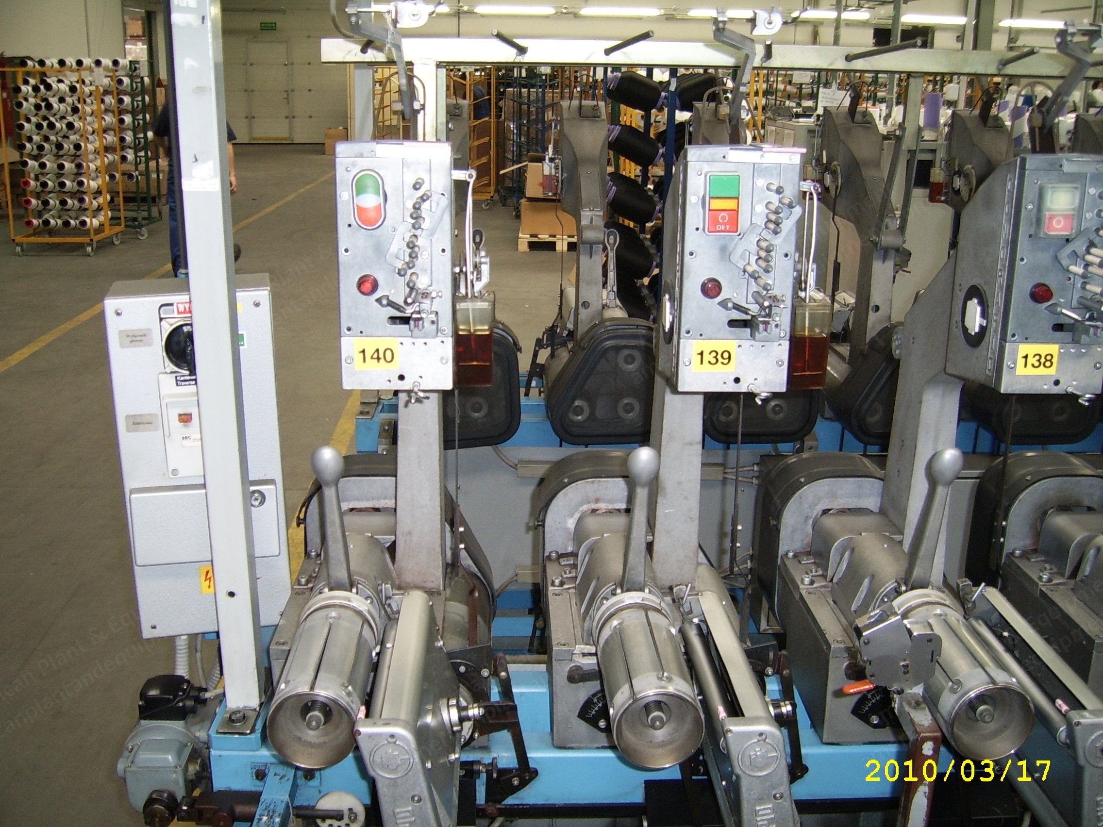 Conorapid, K 230 F, 1989, Rewinding Machine, 10 Winding Positions, 1050 m/min