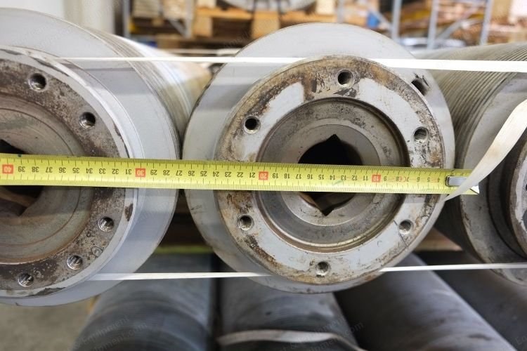 Picanol, DIN T540, Warp Beams, Working Width 5400mm, Flange Diameter 1000mm, Tube Diameter 270mm