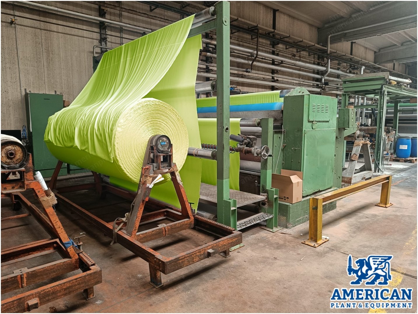 Kuster, Cold Dyeing Line, Working Width 3200mm, with Colors Kitchen