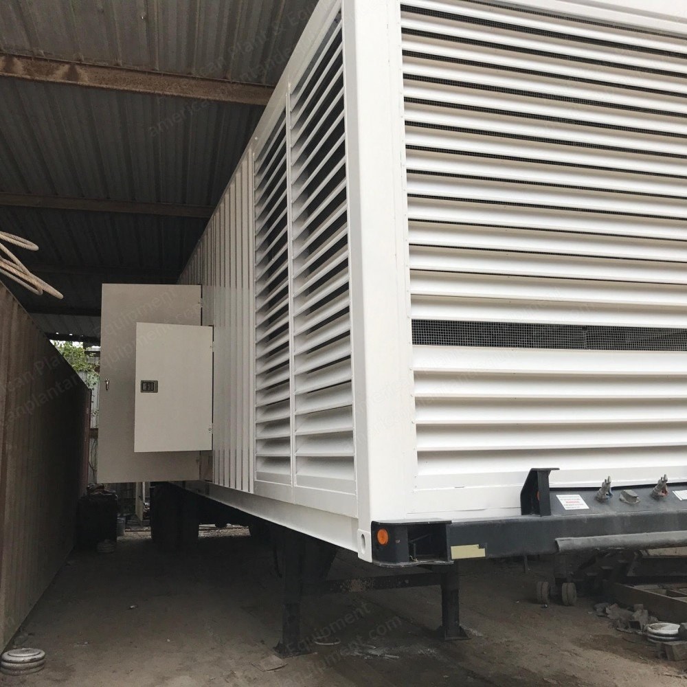Cummins, QST30-G5, 2007, 1000kW, 480V, 60Hz, Diesel Mobile Power Module