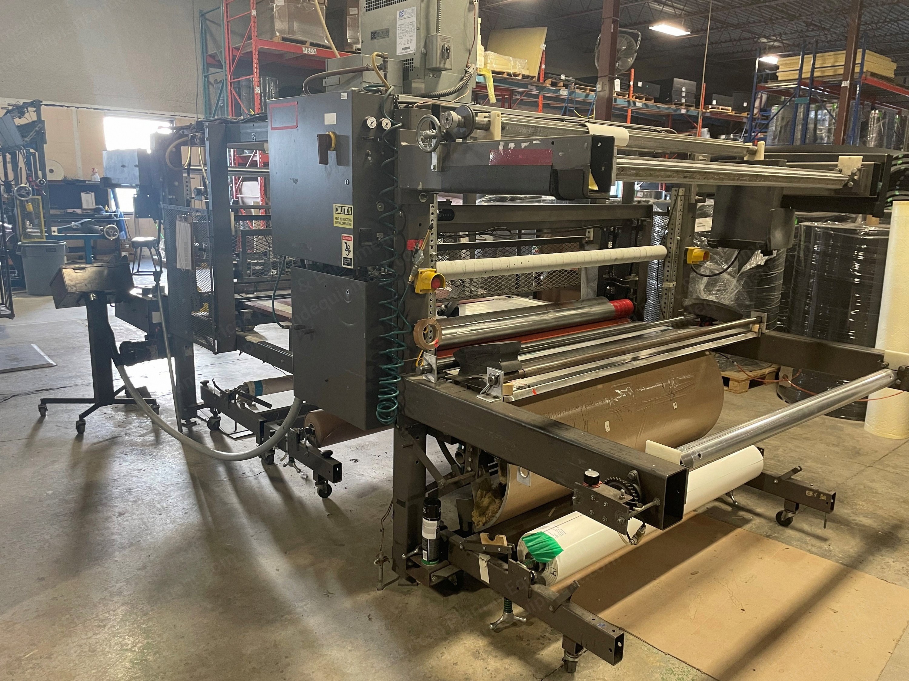 Ttarp, Foam Laminator, 60" Working Width, with Unwinds and Rewinds