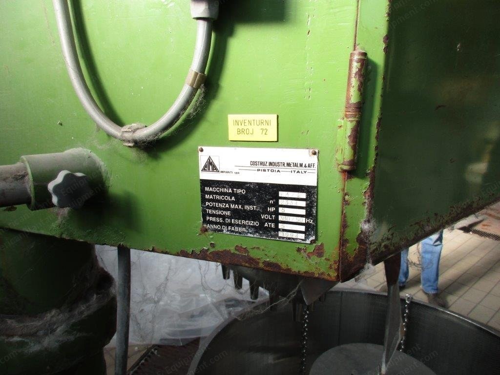 Laip, Pozzi, Santa Lucia, Raw Stock Dyeing Plant, 3-4 Tons/Day, 1994