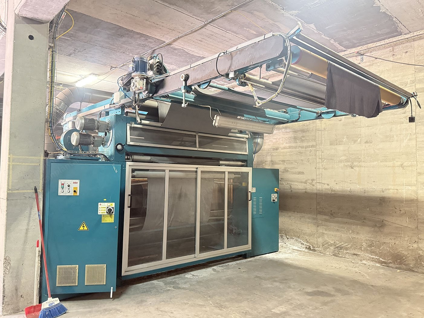 Lafer, GSI 106, 2001, Carbon Brushing Machine, 2000mm Working Width, 6 Rotating Brushes