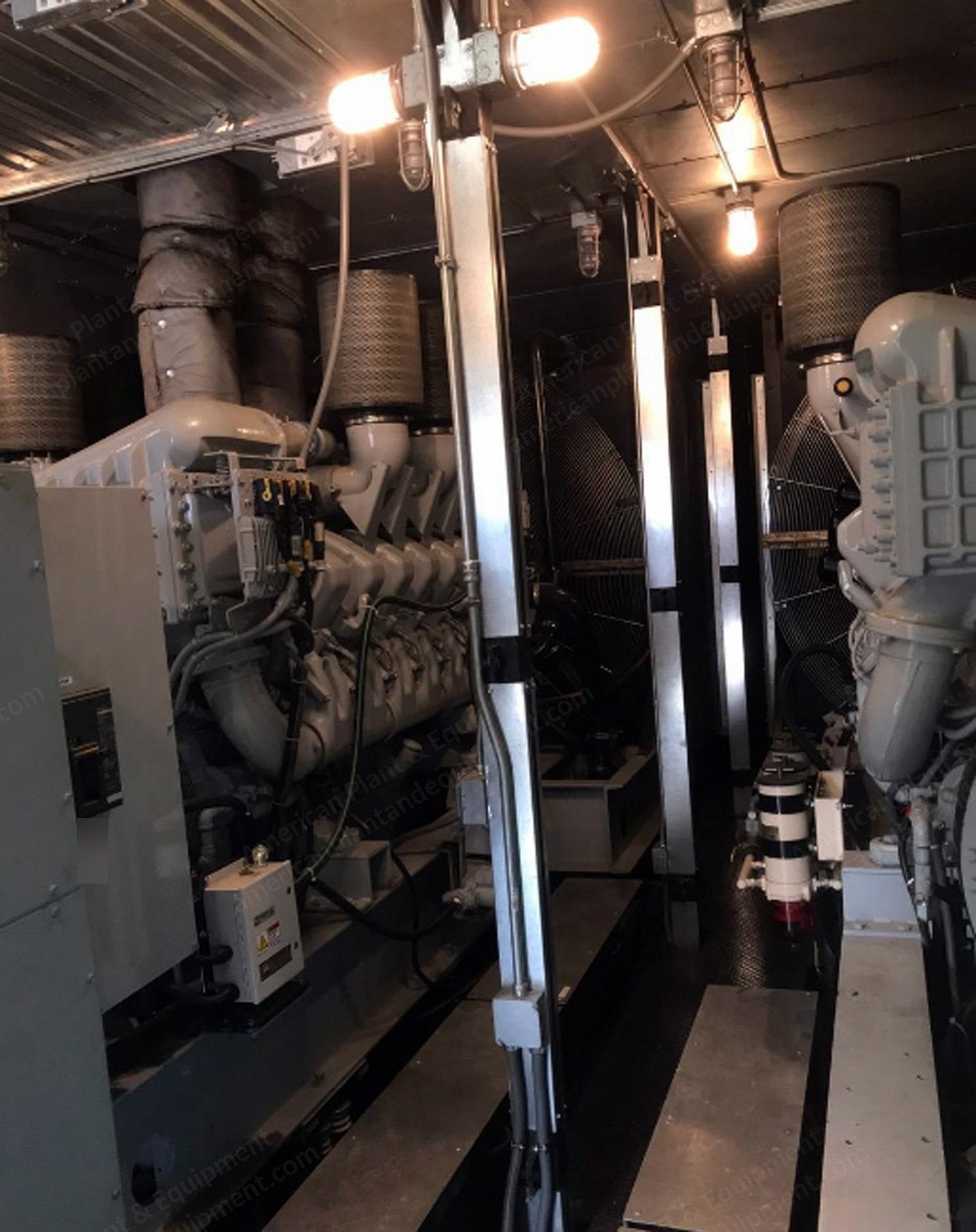MTU, 1500DSEC, 2007, 1600 kW, 1800 RPM, 60 Hz, 277/480V, Diesel Generator