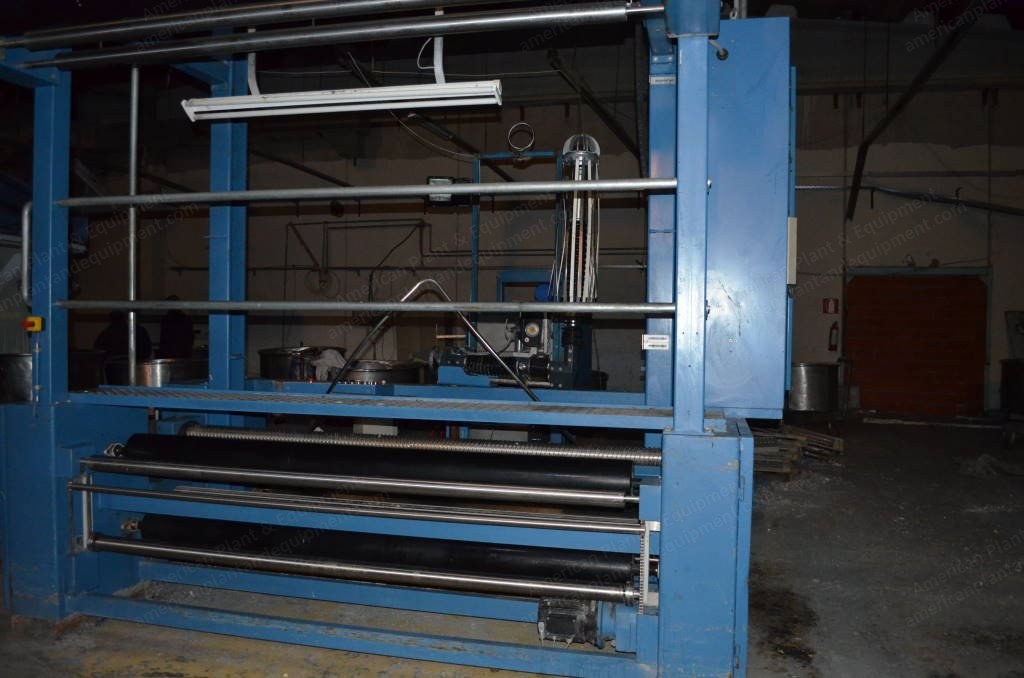Santex, Slitter (Cutting) Machine, 1999, 2400mm Working Width, with Corino Water Extractor