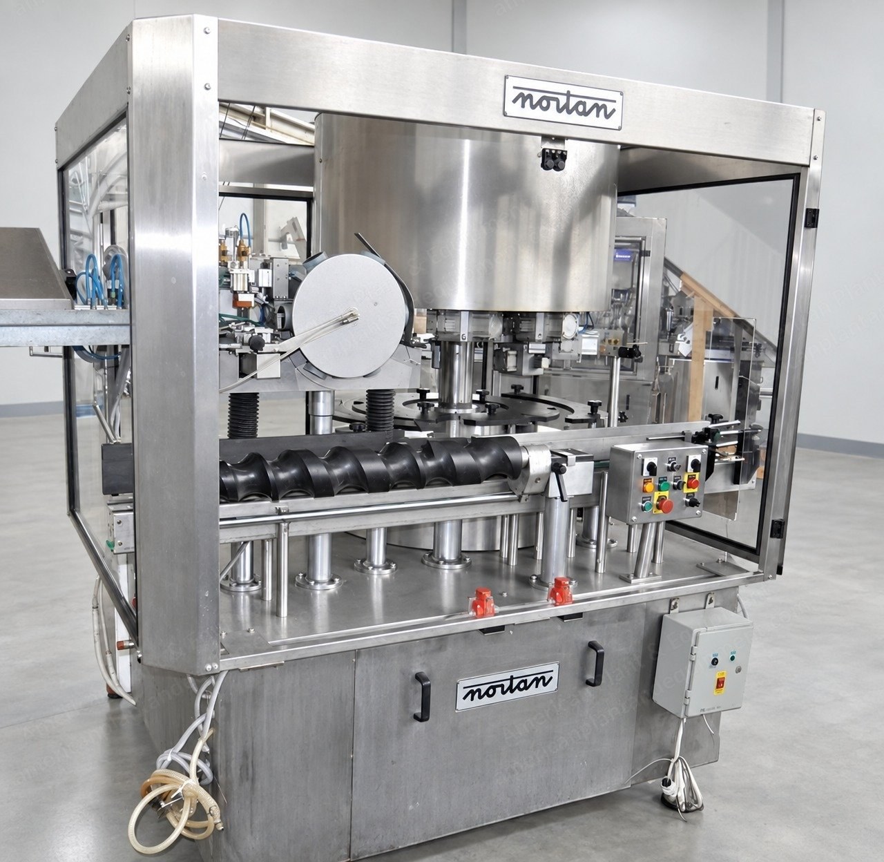 Nortan, Champagne Cap Applicator, 1997, 8,000 bph, 8 Heads