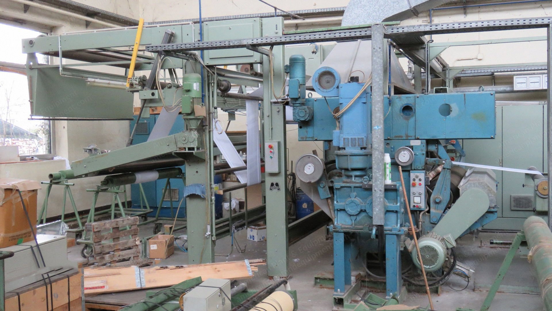 Monforts, Toptex/W, Sanforising Machine, Working Width 2300mm, Mahlo Weft Straightener
