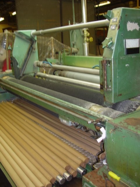 Fabcon Open Width Compactor, 1992, 80 Inch, Pin Tenter, Entry and Metal Detector