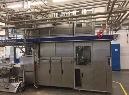 Tetra Pak, TBA 19 250ml, Prisma Filling Line, 6000 Working Hours, with Straw Applicator and Packer