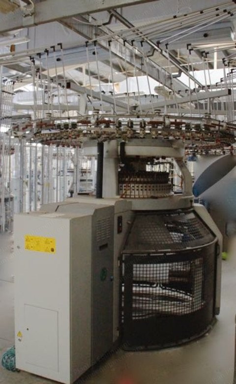 Mayer & Cie, Circular Knitting Machines, 30" to 34" Diameter, 1999 to 2004, 18E to 28E Feeds, Lot of 5 Machines