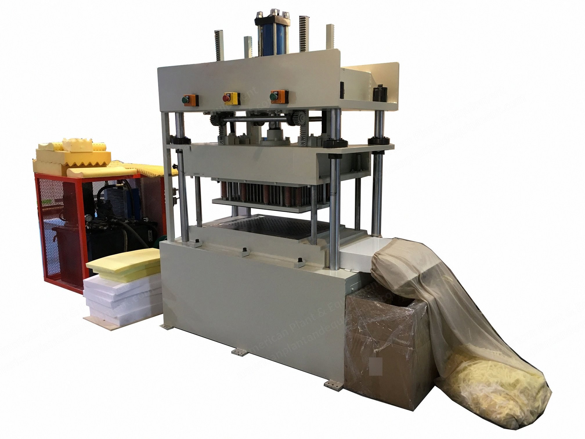 NovaStar, FN325, Foam Pillow Punching Machine, 800x500mm Worktable, 16 Ton Pressure, 8mm Hole Diameter