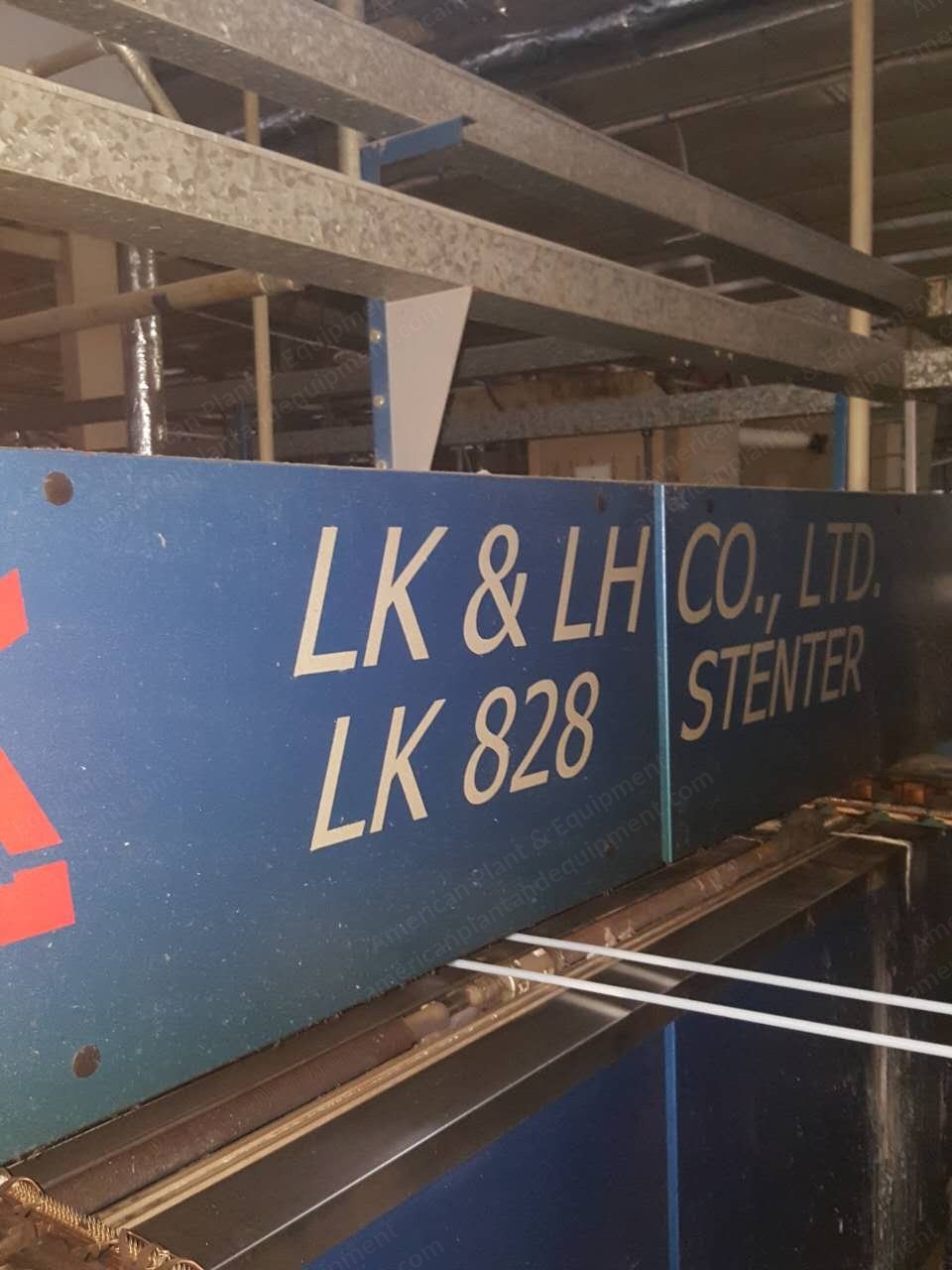 LK & LH, Stenter, 2011, 2600mm, Oil Heated, 8 Chambers, Pin Type