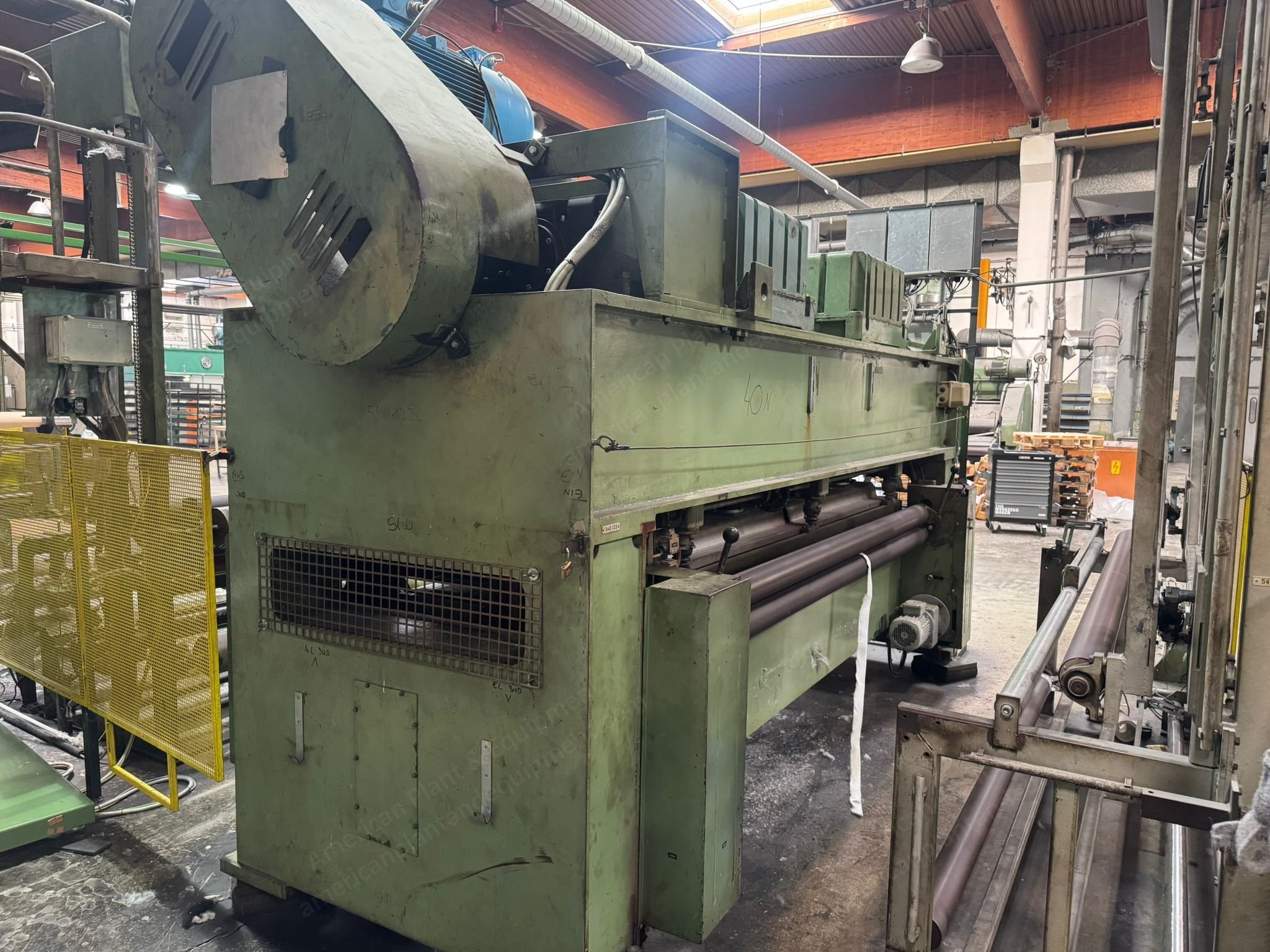 Fehrer, NL21/2.6, 1974, Finishing Needle Loom, Working Width 2600mm, Stroke 40mm