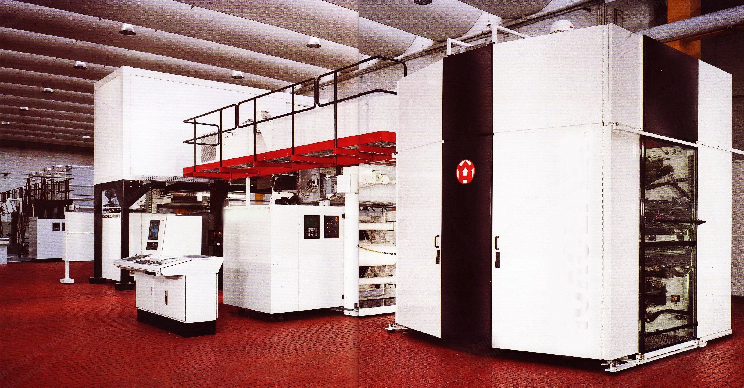 Windmoller + Holscher, Novoflex, 2002, 8 Colors, 1320mm Width, Gearless Flexopress