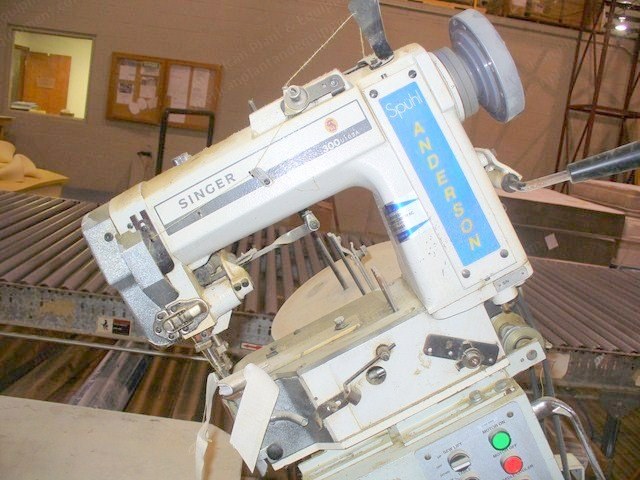 Spuhl Anderson, Tape Edge Machine, 62 inch (1575mm) Width, Singer 300U 103A Sewing Head