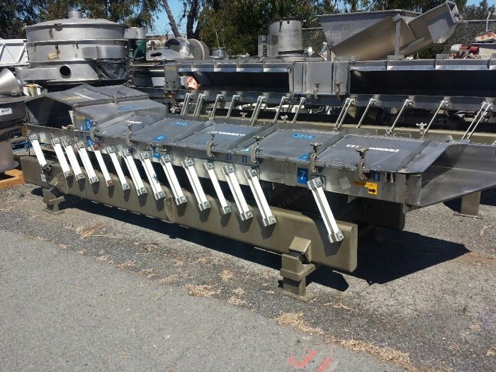 FMC Link-Belt, LBL 3607 x 14' 10-1/2", Vibratory Conveyor, 36" x 15', Stainless Steel