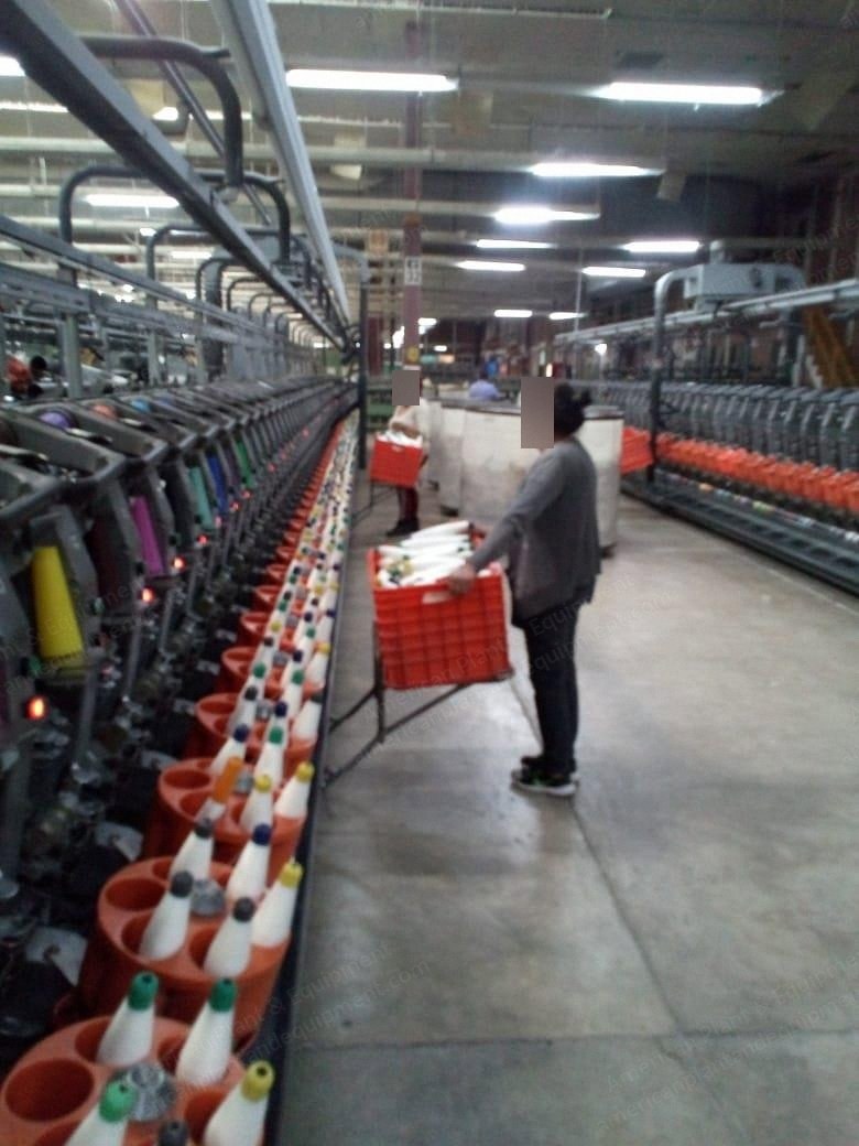 Complete Acrylic Yarn Spinning Plant, 35 Machines, Client Portfolio Included