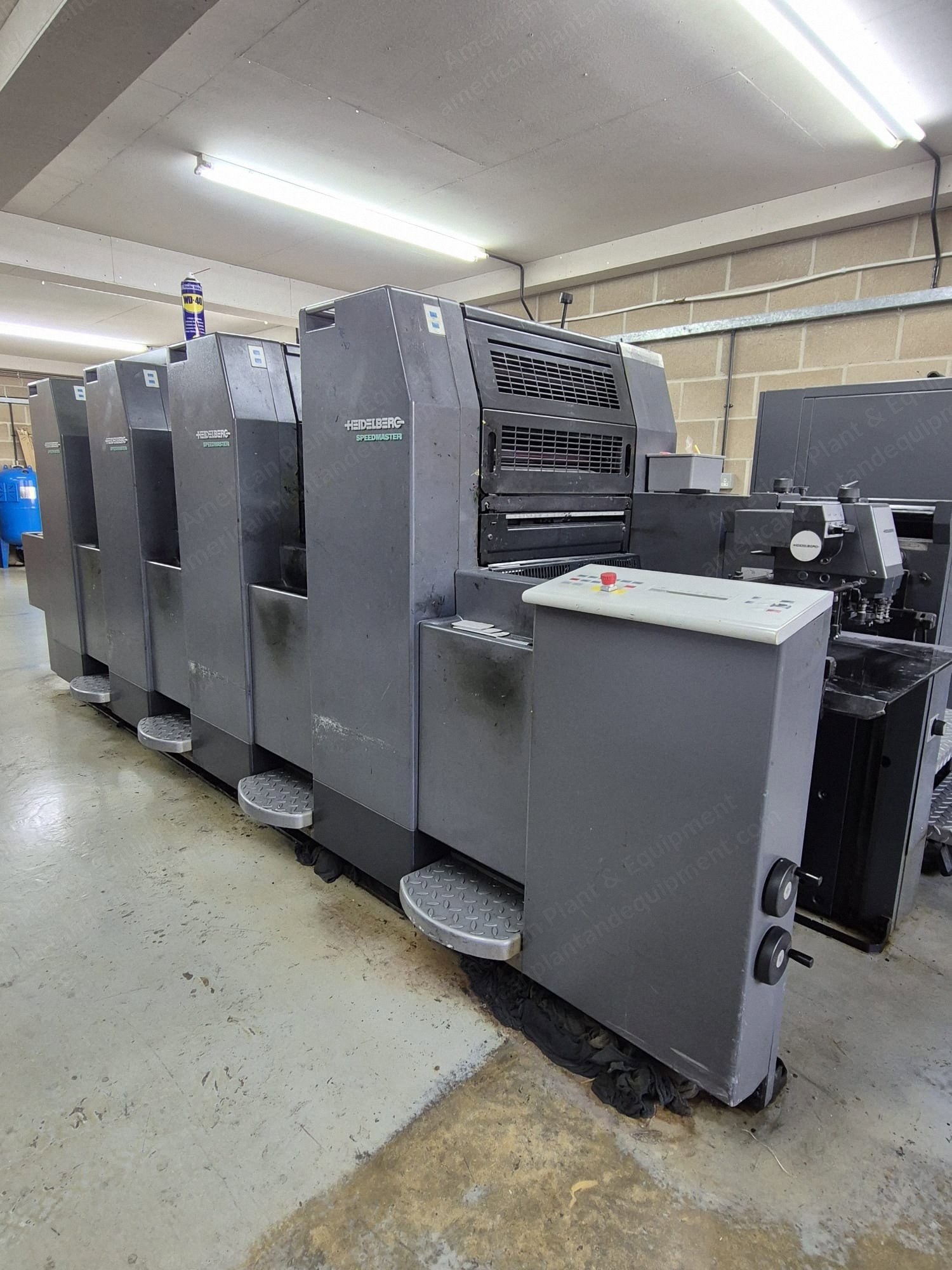 Heidelberg, SM52-4, 1998, 4 Colors, CP Tronic, CPC1-04, Autoplate