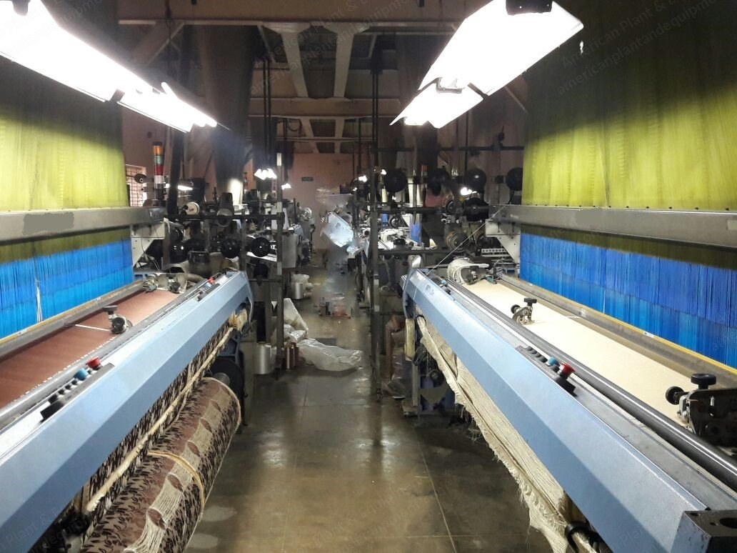 Smit, GS900, 2007, Rapier Jacquard Loom, 3400mm Width, Staubli LX1602 Jacquard, 6144 Hooks