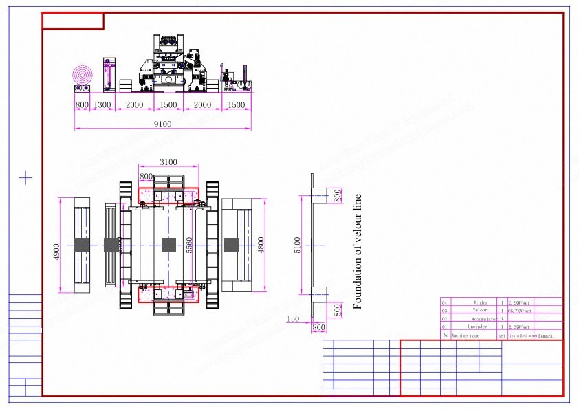 NovaStar, NN379, Velour Needle Loom Line, 3600mm Working Width, 1400 RPM