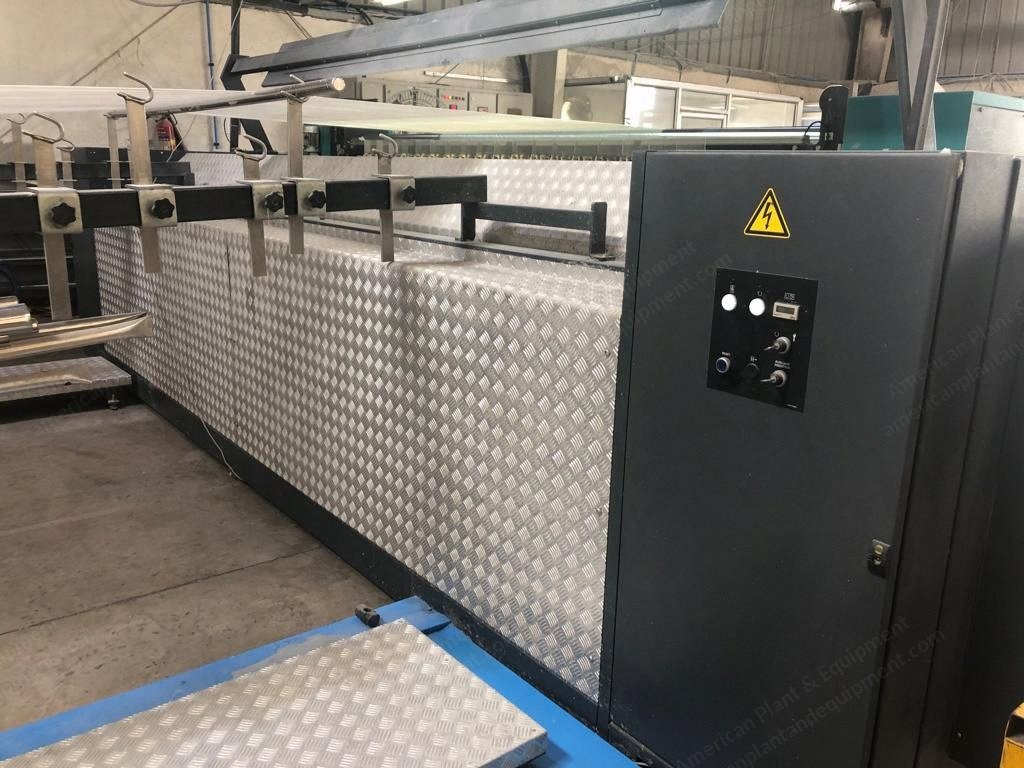 Karl Mayer Sizing Machine, 2017, 3400mm, 14 Drying Cylinders, 24 Beam Creel