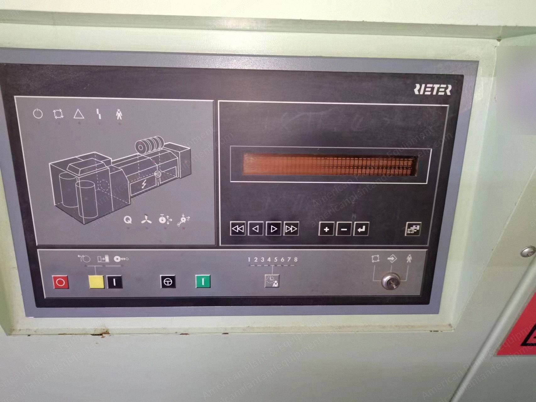 Rieter, E62, 2002, Combers, with Rieter E32 Lap Former
