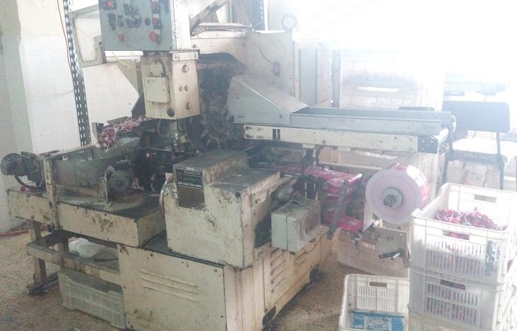 Aquarius, LPW1, 1995, Double Twist Ball Lollipop Wrapping Machine, 200 Pieces/Minute