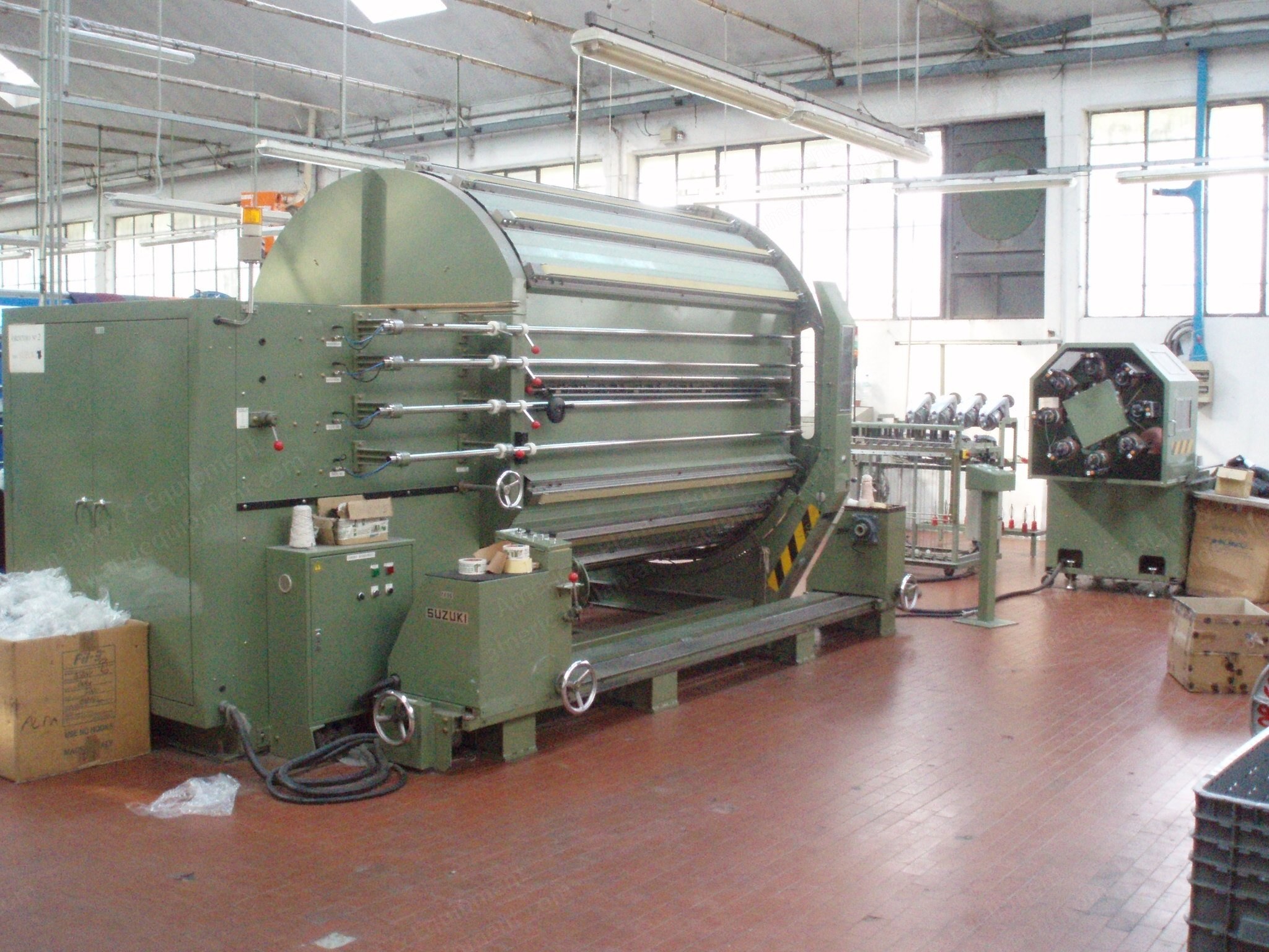 Suzuki, NAS-130S, 1995, 2000mm Working Width, 10 Colors, High Speed Selector