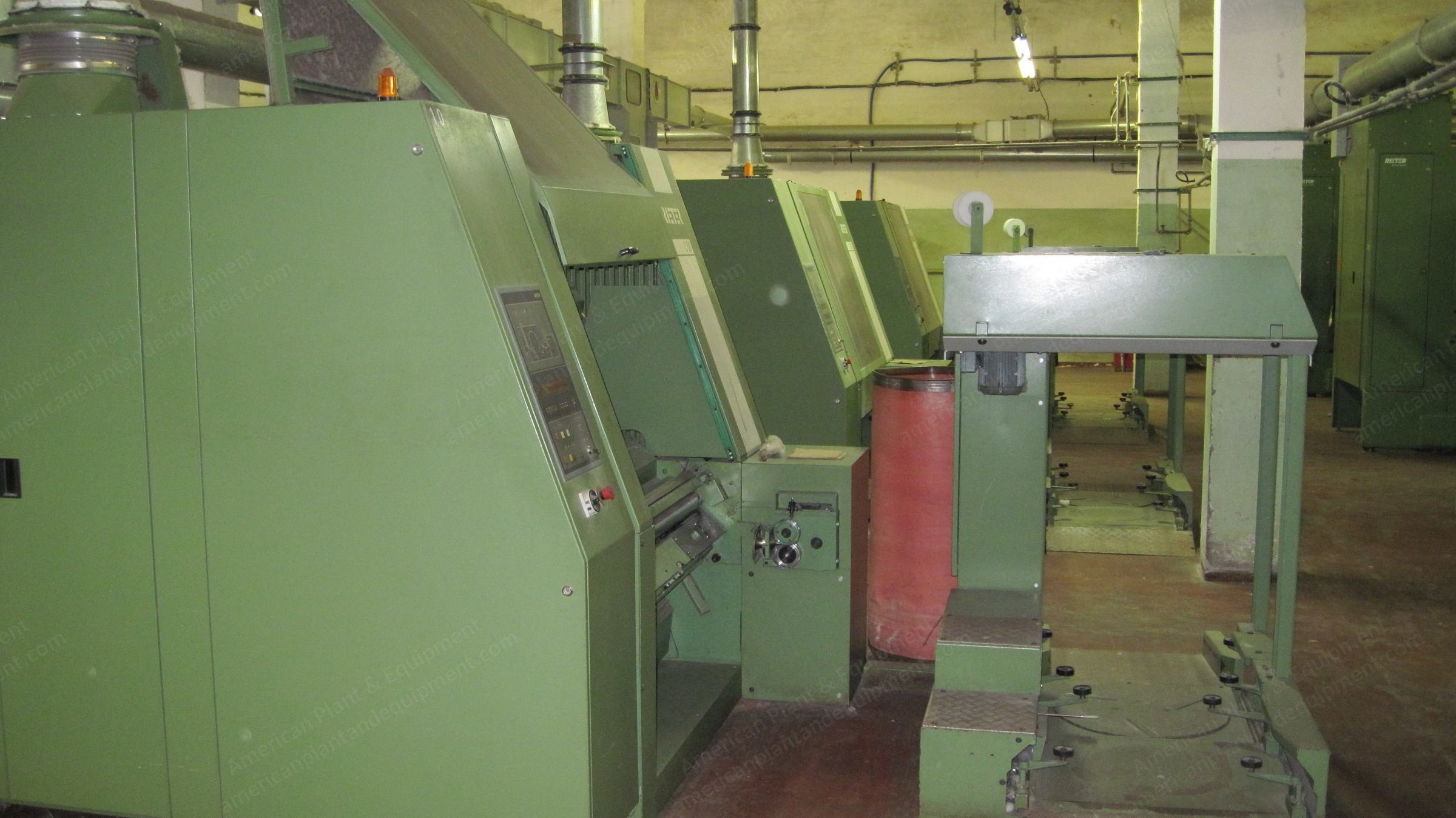 Rieter, C50, 1997, with Aero Feed A70V Chute, 1200x600mm Can Coiler